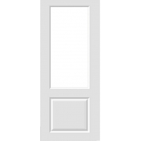 Дверное полотно Эмаль 13 ПО Белый (Скинни)/  70 см (Без стекла) -1шт.